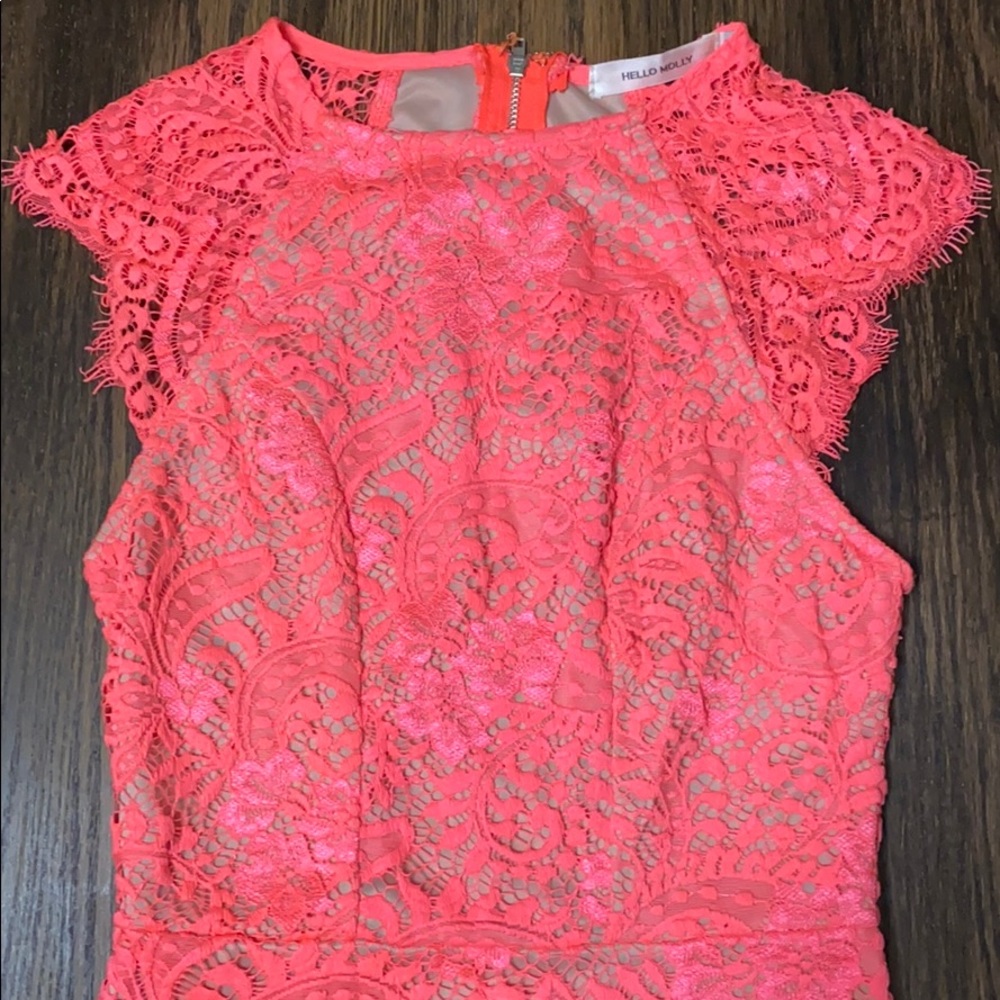 Pink dress